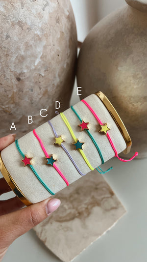 NEON STARS BRACELET
