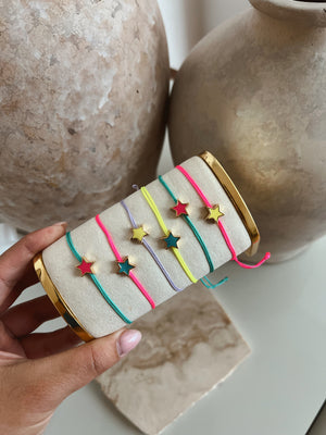 NEON STARS BRACELET