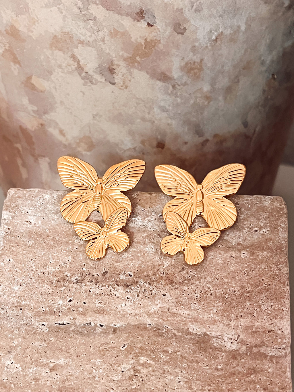 GOLDEN BUTTERFLY EARRINGS