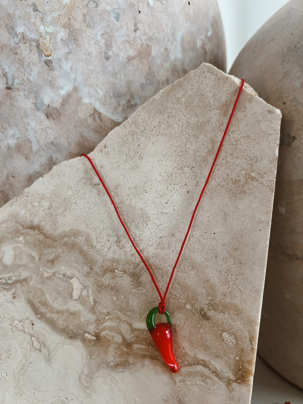 CHILI NECKLACE- ADJUSTABLE