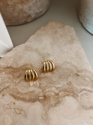 ALYA STUDS- GOLD