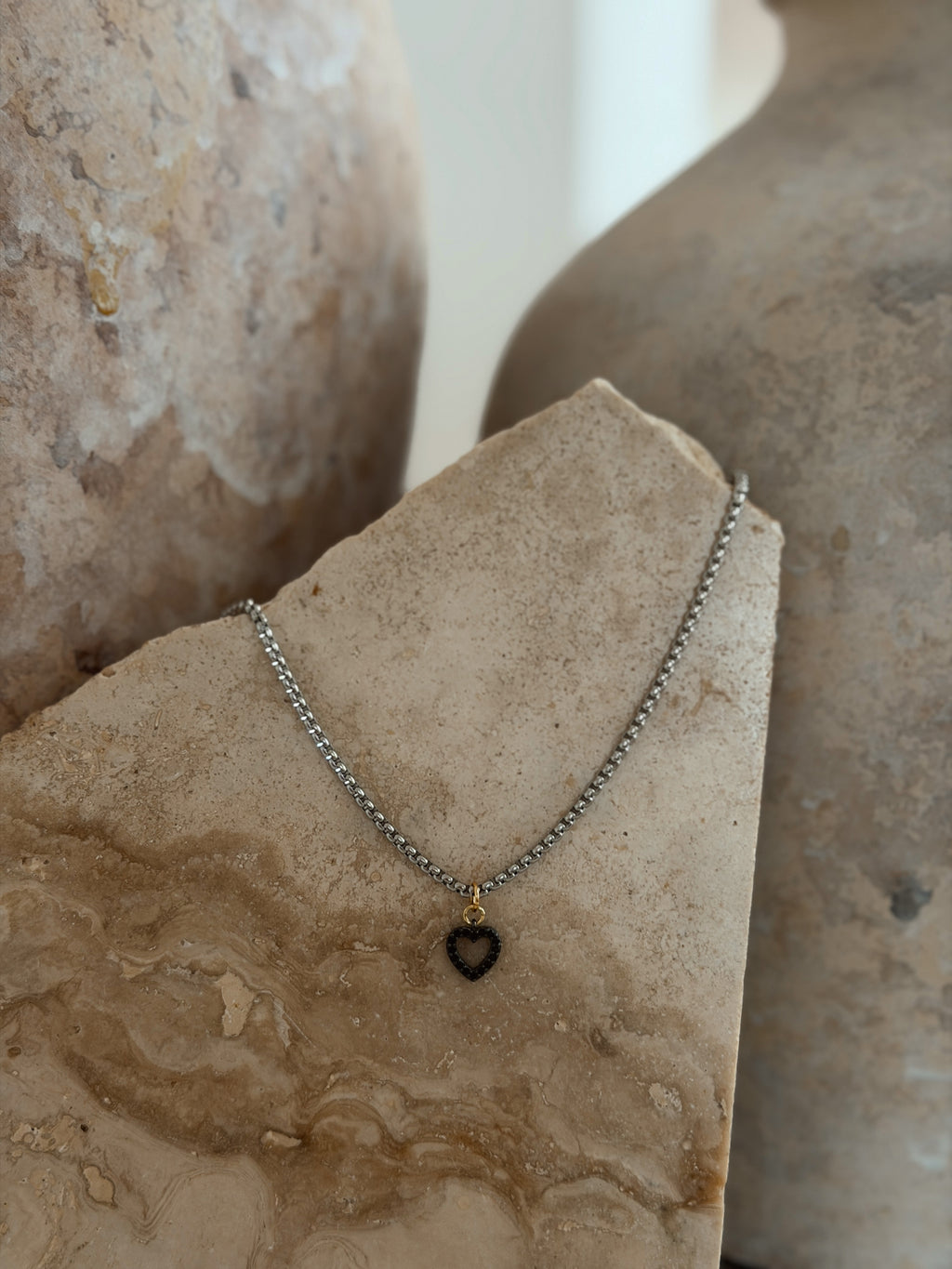 David heart necklace