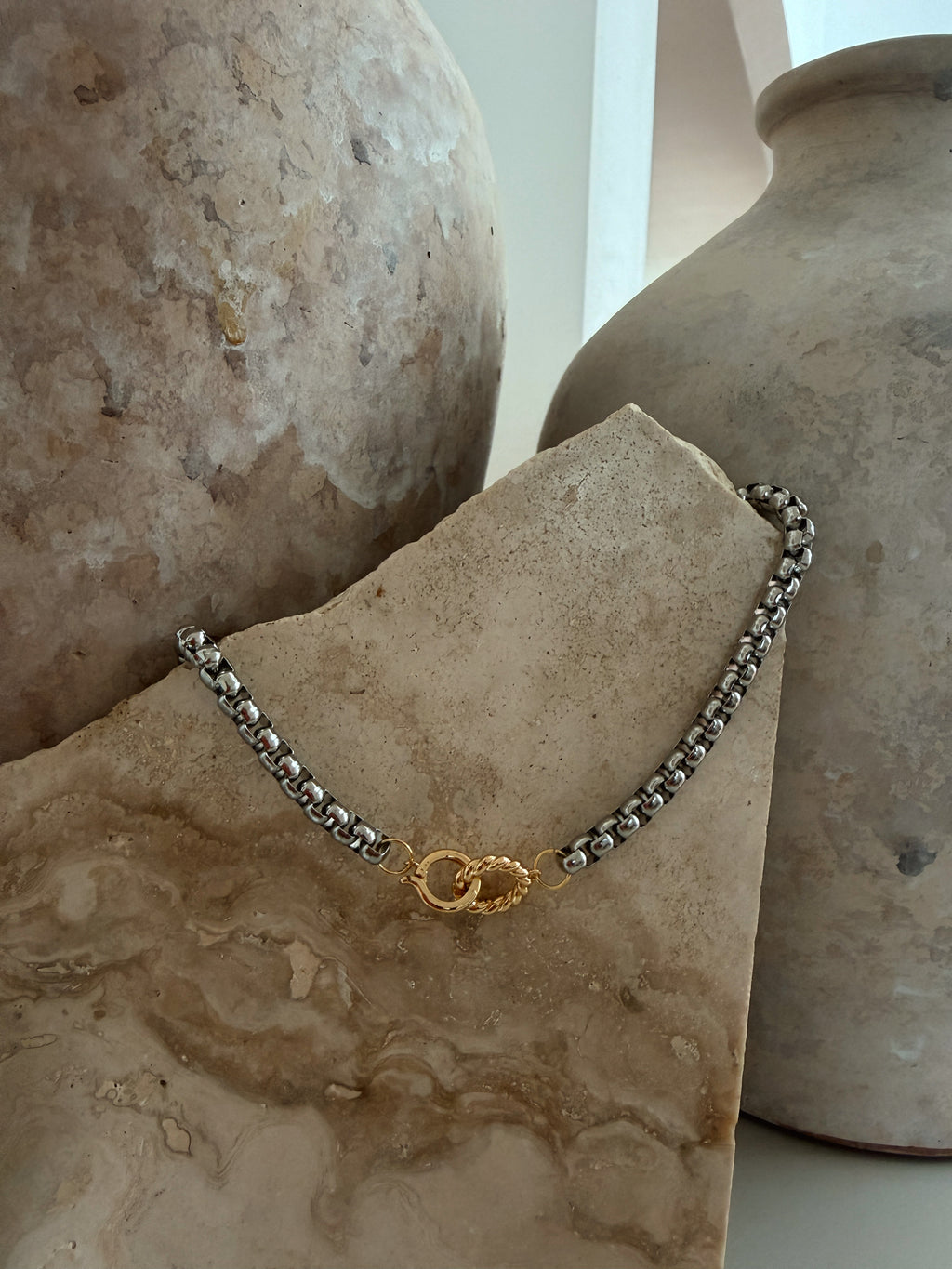 CHUNKY DAVID LINK NECKLACE