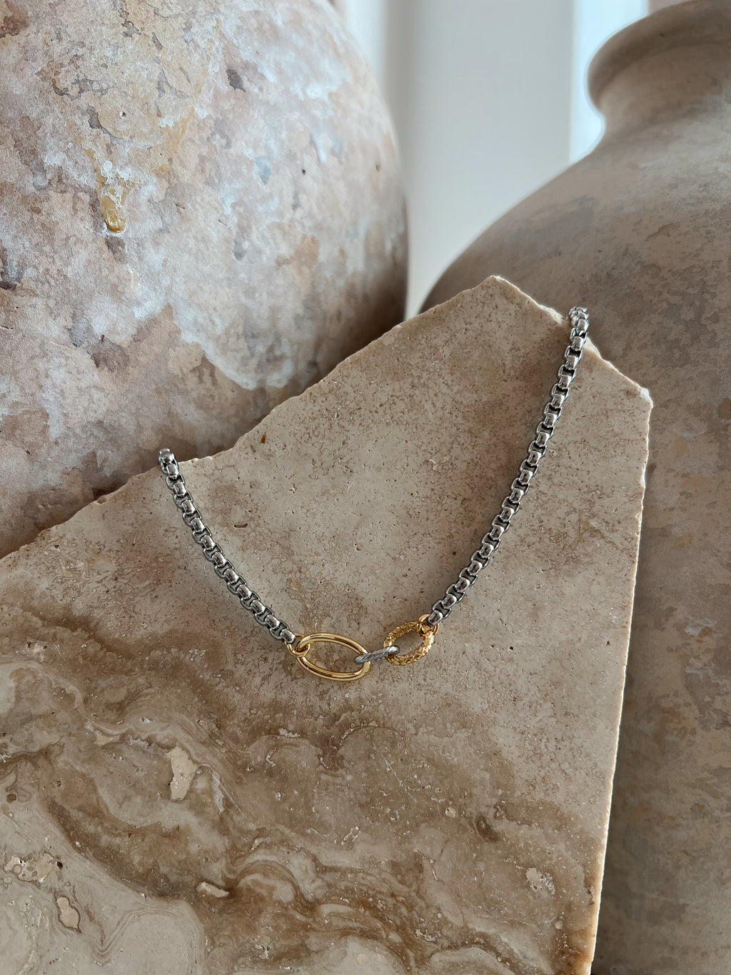VERA DAVID LINK NECKLACE